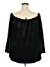 Want and Need 100% Polyester Black 3/4 Sleeve Blouse Size 2X - photo 2