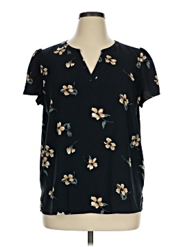 Hilary Radley Short Sleeve Blouse