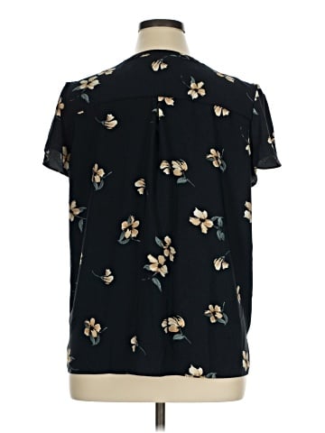 Hilary Radley Short Sleeve Blouse (view 2)