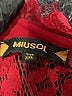 Miusol 100% Polyester Burgundy Cocktail Dress Size XXS - photo 4
