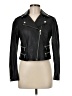 MICHAEL Michael Kors 100% Leather Black Leather Jacket Size M (petite) - photo 1