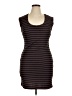 Mimi Chica Stripes Brown Casual Dress Size XL - photo 1