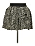 Aqua 100% Rayon Chevron-herringbone Black Casual Skirt Size XL - photo 1