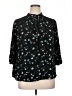Torrid Black 3/4 Sleeve Blouse Size 1X Plus (1) - photo 1