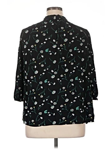 Torrid 3/4 Sleeve Blouse (view 2)