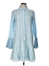 Equipment Blue Casual Dress Size L - photo 1