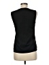 H&M 100% Polyester Black Sleeveless Blouse Size 6 - photo 2