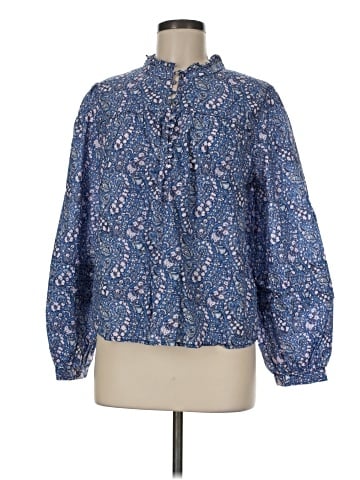 Liberty Art Fabrics for J.Crew Long Sleeve Blouse (view 1)