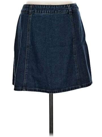 Life in Progress Denim Skirt (view 2)