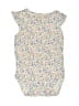 Hema Floral Ivory Short Sleeve Onesie Size 74/80cm - photo 1