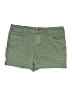 Old Navy Solid Green Khaki Shorts Size 26 waist (estimated) - photo 1