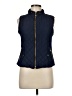 Active USA 100% Polyester Blue Vest Size M - photo 1