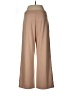 Unbranded 100% Polyester Solid Tan Casual Pants Size M - photo 2