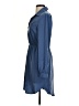 XOXO 100% Polyester Blue Casual Dress Size S - photo 5