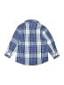 Nautica Plaid Blue Long Sleeve Button-Down Shirt 12-18 MO / 18 MO - photo 2