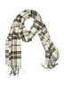 V.Fraas 100% Acrylic Plaid Gray Scarf One size - photo 1