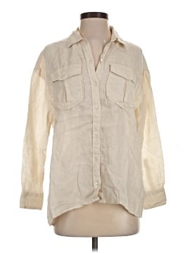 James Perse Long Sleeve Button-Down Shirt (view 1)