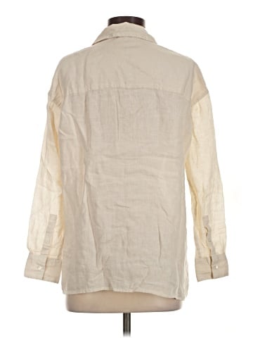 James Perse Long Sleeve Button-Down Shirt (view 2)