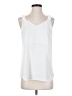 Vince Camuto 100% Polyester White Tank Top Size XS - photo 1