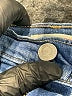 Levi's Blue Denim Shorts Size 25 waist - photo 3