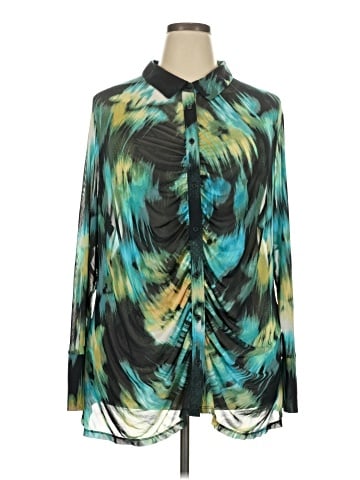 Future Collective Long Sleeve Blouse (view 1)