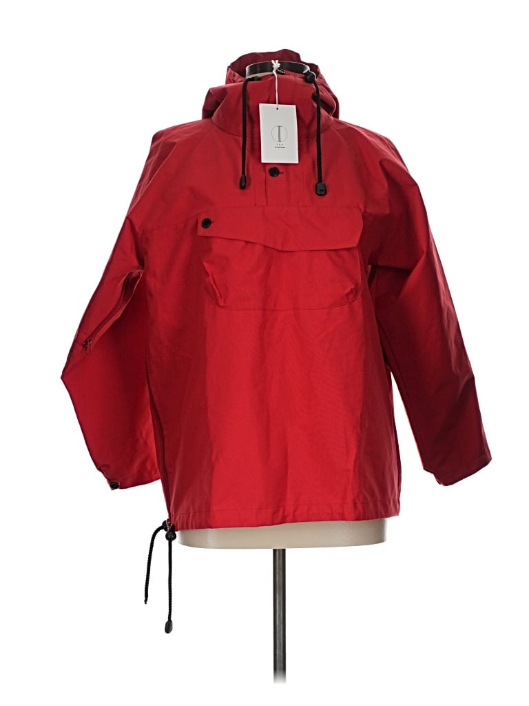 Pre-owned Tre By Natalie Ratabesi Raincoat In Red