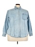 Jones Jeans 100% Cotton Blue Denim Jacket Size 22 - photo 1