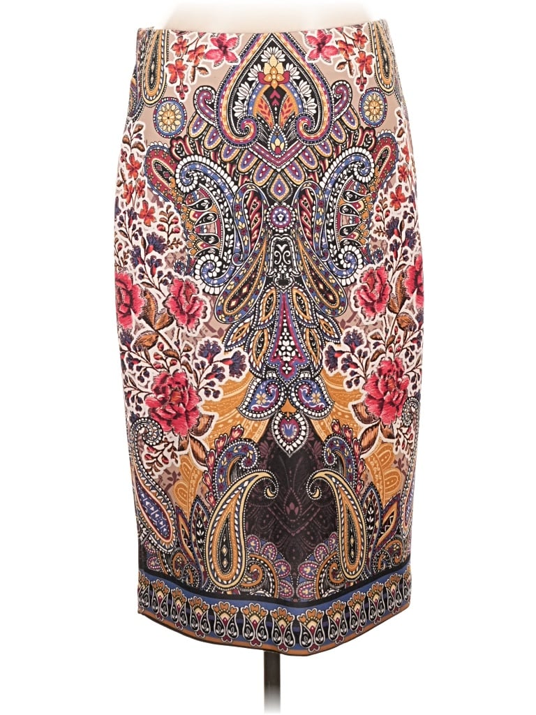Pre-owned Eci Formal Skirt In Brown