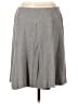 Talbots 100% Polyester Solid Gray Casual Skirt Size 12 - photo 1
