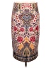 ECI Paisley Brown Formal Skirt Size L - photo 2