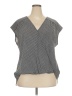 Max Studio Gray Short Sleeve Blouse Size 2X - photo 1