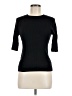 Splendid Black Short Sleeve Turtleneck Size M - photo 1