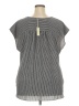 Max Studio Gray Short Sleeve Blouse Size 2X - photo 2