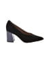 Naturalizer Color Block Black Heels Size 7 1/2 - photo 1
