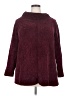 Liz Claiborne 100% Polyester Burgundy Turtleneck Sweater Size XXL - photo 1