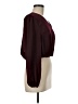 Shinestar 100% Polyester Burgundy Long Sleeve Blouse Size M - photo 4