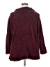 Liz Claiborne 100% Polyester Burgundy Turtleneck Sweater Size XXL - photo 2