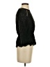 Express Black 3/4 Sleeve Blouse Size S - photo 4