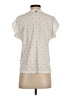 Twinset 100% Cotton Ivory Short Sleeve Top Size XS - photo 2