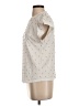 Twinset 100% Cotton Ivory Short Sleeve Top Size XS - photo 5