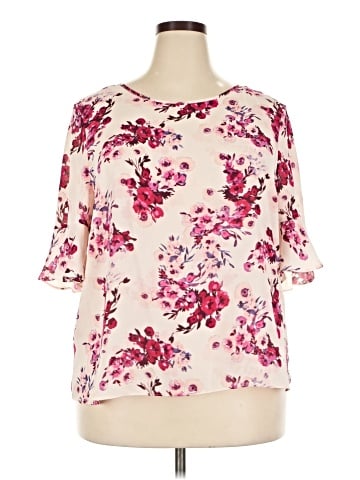 Elle Short Sleeve Blouse (view 1)