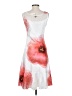Komarov 100% Polyester Floral White Cocktail Dress Size Sm (1) - photo 2