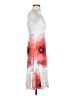 Komarov 100% Polyester Floral White Cocktail Dress Size Sm (1) - photo 4