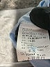 HaoDuoYi Blue 3/4 Sleeve Button-Down Shirt Size L - photo 8