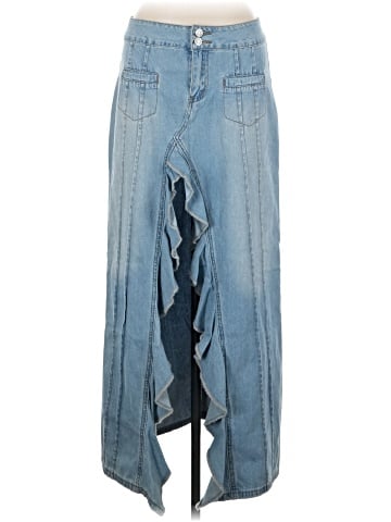 Edikted Denim Skirt (view 1)
