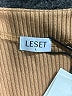 Leset Brown Tan Cardigan Size L - photo 7