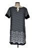 Peppermint 100% Polyester Gray Casual Dress Size L - photo 1