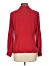 Laura Scott Red Long Sleeve Blouse Size 10 - photo 2