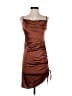 Cider Brown Cocktail Dress Size S - photo 1