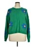 Rails Hearts Green Pullover Sweater Size XL - photo 1